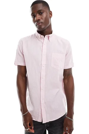 Ben Sherman Short sleeve linen shirt in