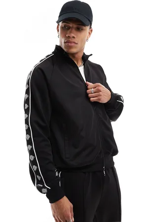 The Couture Club Co-ord poly tricot track jacket in