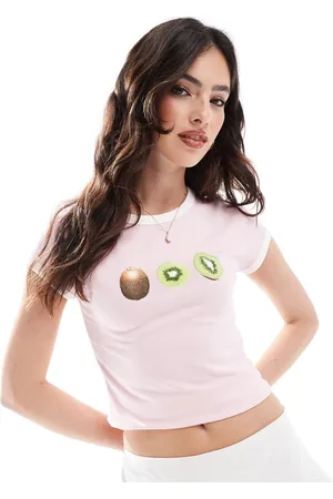 ASOS Baby tee with sliced fruit graphic in