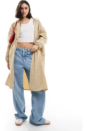Threadbare Festival 2 in 1 rain mac in stone