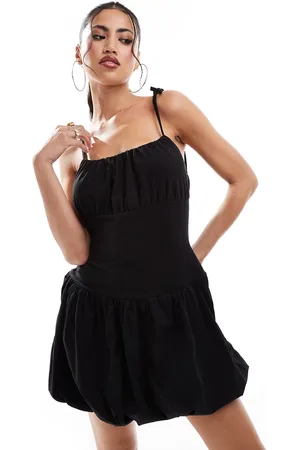ASOS Jersey poplin mini bubble mini dress in
