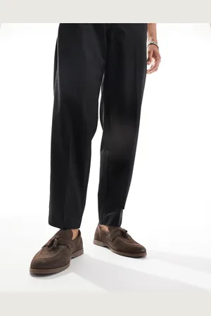 WALK LONDON Angelo Tassel Loafers In Suede
