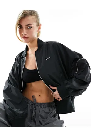 Nike Essentials oversized bomber jacket in