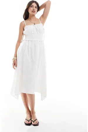 Brave Soul Strappy midi dress in