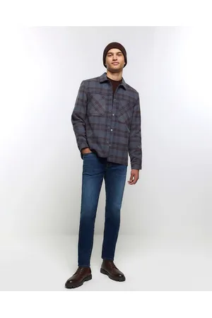 River Island Dark skinny fit jeans in - dark