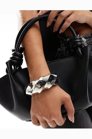 ASOS Cuff bracelet with XL twist detail in tone