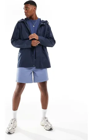 ASOS Shower resistant rubberised rain jacket in