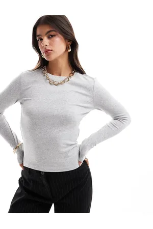 ONLY Long sleeve top in light melange