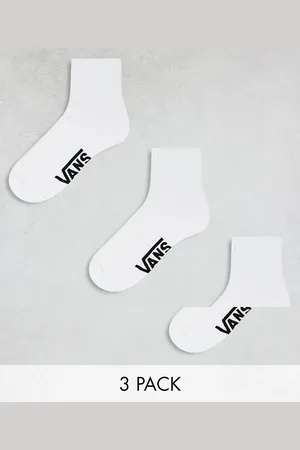 Vans 3 pack classic ankle socks in