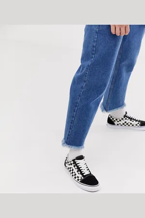 Vans Old Skool checkerboard plimsolls in