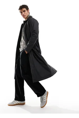 ASOS Rubberised trench coat in