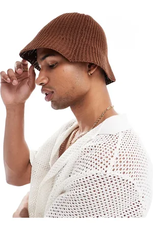 ASOS Knitted bucket hat in
