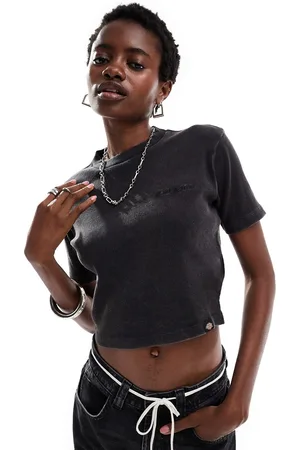 Dickies Newington cropped short sleeve t-shirt in washed