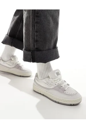 Vans Speed chunky trainers in light and off white