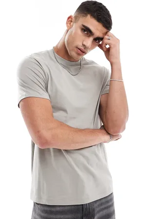 ASOS Essential crew neck t-shirt in stone
