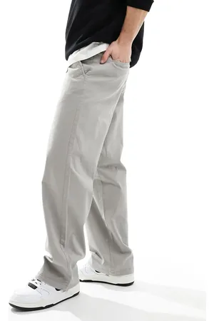 ADPT. Wide fit chinos in light