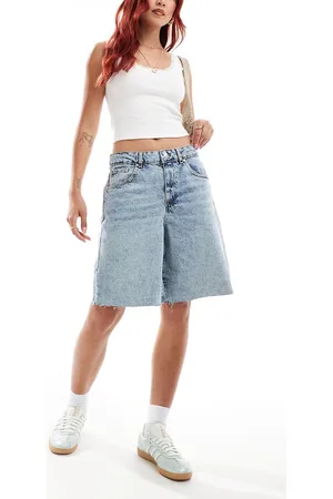 ASOS Denim bermuda short in midwash