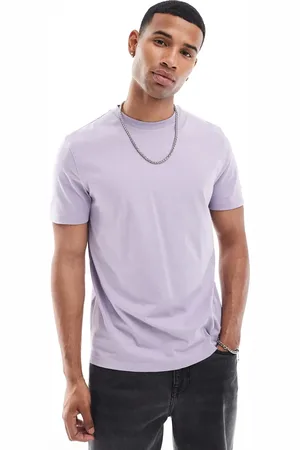 ASOS Essential crew neck t-shirt in lilac