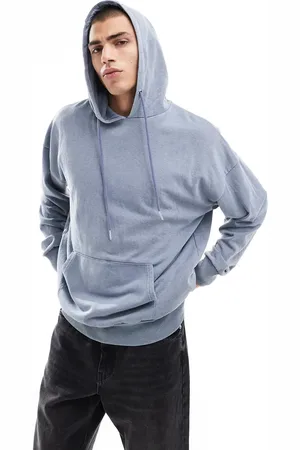 Brave Soul Oversized hoodie in acid wash
