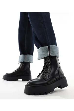 ASOS Adventure chunky lace up boots in