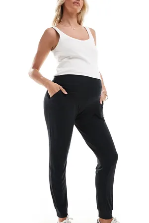 Mama;licious Mamalicious Maternity super soft over the bump lounge trousers in