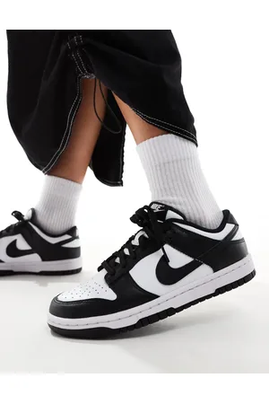 Nike Dunk Low panda trainers in and white