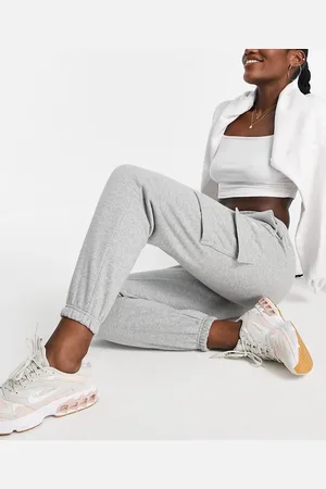 Nike Essentials cuffed cargo sweatpants in heather