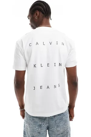 Calvin Klein Relaxed fit back print t-shirt in