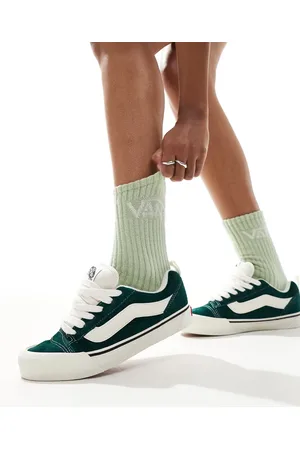 Vans Knu skool chunky suede trainers in dark