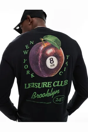 ASOS Long sleeve t-shirt with fruit back print in