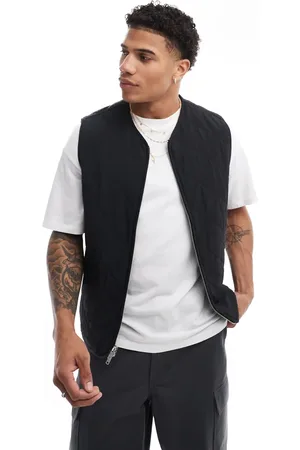Abercrombie & Fitch Quilted utility vest in