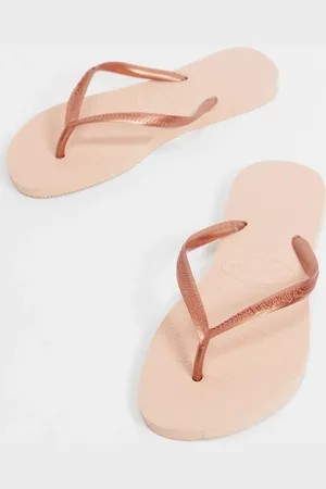 Havaianas Slim flip flops in ballet rose