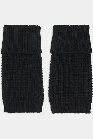ASOS Palm warmers in waffle knit in