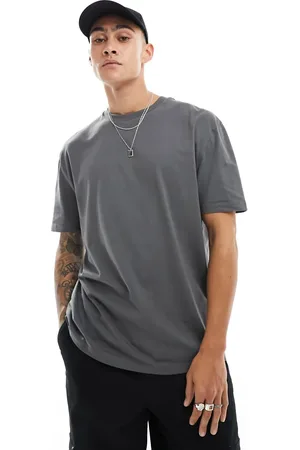 ASOS Essential relaxed t-shirt in charcoal