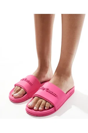 Juicy Couture Logo sliders in hot