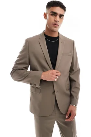 ASOS Slim suit jacket in light twill