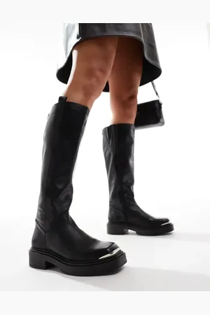 Steve Madden Constance knee Boots in Leather