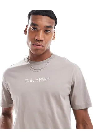 Calvin Klein Hero logo comfort t-shirt in light beige