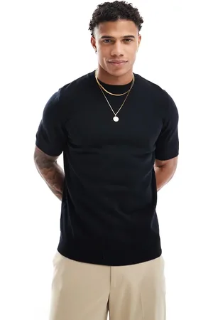 ASOS Co-ord knitted short sleeve knitted tshirt in