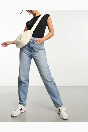 ASOS High rise relaxed mom jean in vintage