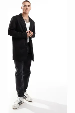 JACK & JONES Jersey overcoat in