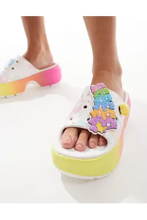Crocs Care Bears stomp slide in