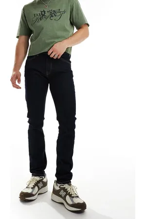Lee Luke slim tapered jeans in dark rinse wash