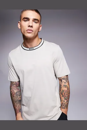 HUGO BOSS Tee5 t-shirt in beige