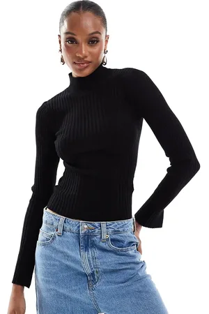 Threadbare Tall high neck jumper in