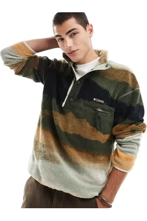 Columbia Helvetia II printed half snap fleece in