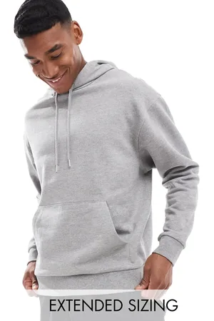 ASOS Essential oversized hoodie in marl