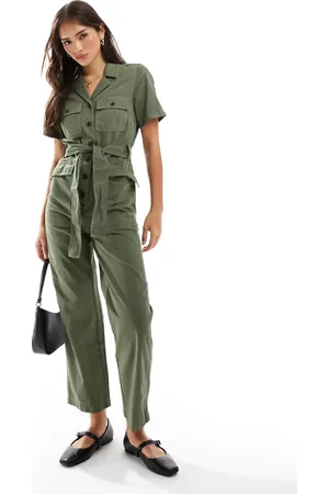 Madewell Utility overalls in sage