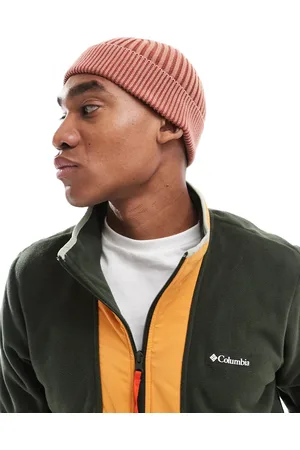 ASOS Ribbed beanie in washed cotton