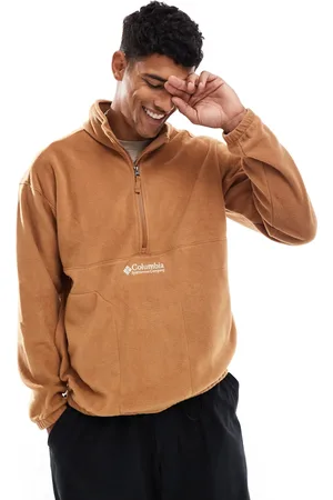 Columbia Bent Bough 1/2 zip fleece in camel